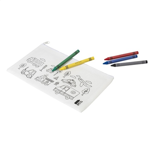 [AP800300] RPET Colouring Pen Case