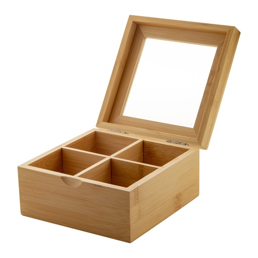 [AP800472] Bamboo Tea Box