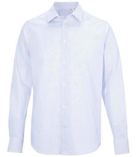 [04339 BSTP] NEOBLU Ladies Baptiste Striped Long Sleeve Shirt