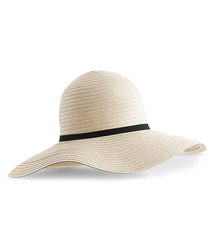 [BB740 NAT] Beechfield Marbella Sun Hat