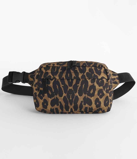 [BG197 LPD] BagBase Leopard Print Cross Body Bag