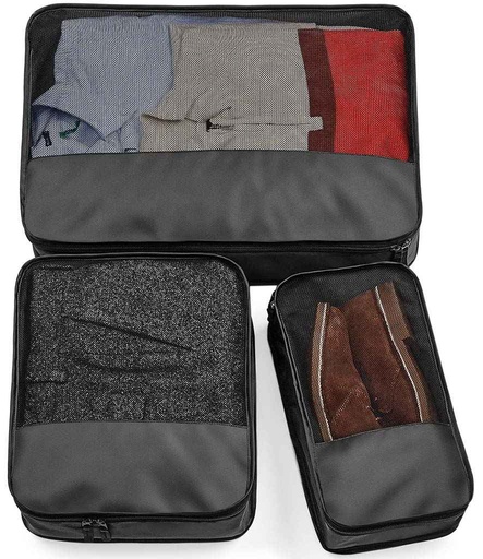 [BG459 BLK] BagBase Escape Packing Cube Set