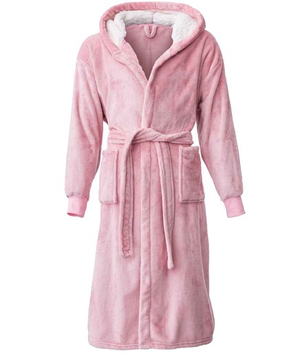 Brand Lab Unisex Hooded Cuffed Robe