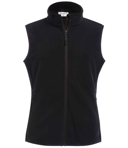 [BK483 BLK] Brook Taverner Ladies Savannah Core Fleece Gilet