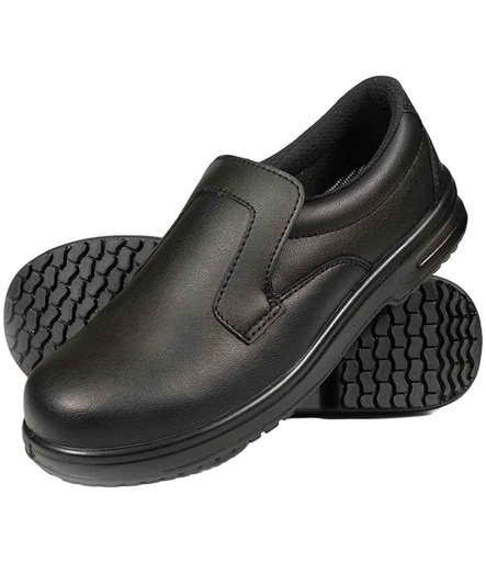 [CG001 BLK] Comfort Grip Slip-On Shoes