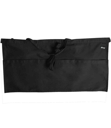 [DE126 BLK] Dennys Money Pocket Apron