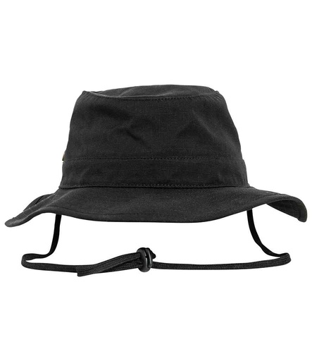 [F5004AH BLK] Flexfit Angler Hat