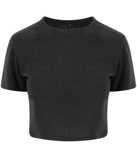 AWDis Ladies Tri-Blend Cropped T-Shirt