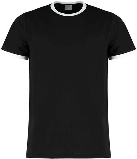 Kustom Kit Fashion Fit Ringer T-Shirt