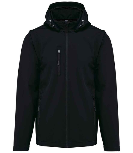 Kariban Unisex Three Layer Hooded Soft Shell Jacket