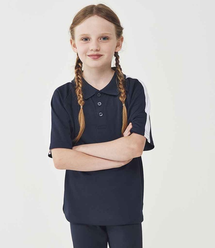[LV293 NV/WH] Finden + Hales Kids Team Polo Shirt