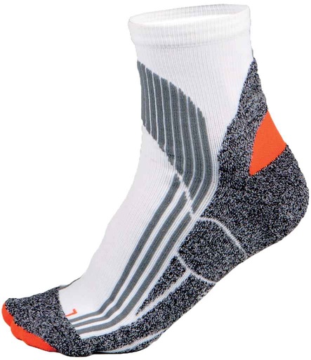 [PA035 WH/GY] Proact Sports Socks