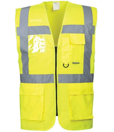 [PW303 YEL] Portwest Hi-Vis Executive Vest