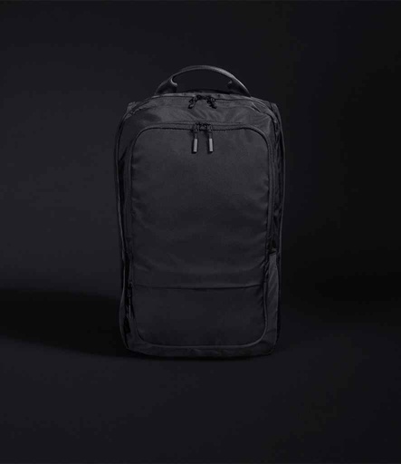 [QD565 BLK] Quadra Pitch Black 24 Hour Backpack