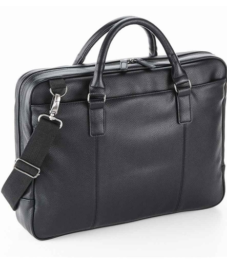 [QD892 BLK] Quadra NuHide® Slimline Laptop Briefcase