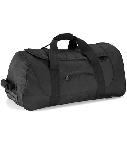 [QD904 BLK] Quadra Vessel™ Team Wheelie Bag