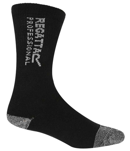 [RG287 BLK] Regatta 3 Pack Workwear Socks