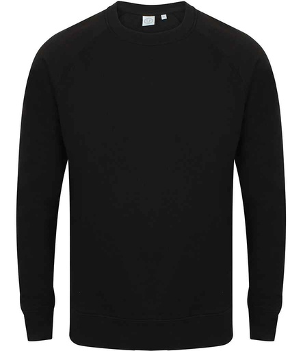 [SF525 BLK] SF Clothing Unisex Slim Fit Sweatshirt