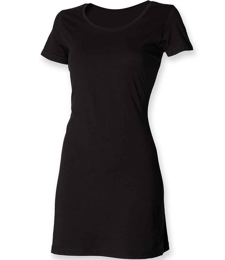 [SK257 BLK] SF Clothing Ladies T-Shirt Dress