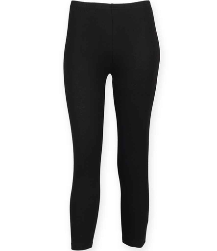 [SK68 BLK] SF Clothing Ladies 3/4 Leggings