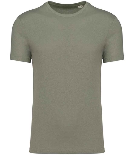 Spasso Unisex Organic Cotton Linen Blend T-Shirt