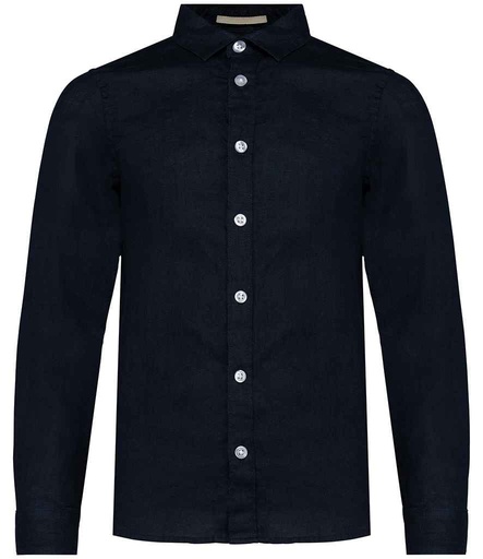 Spasso Kids Long Sleeve Linen Shirt