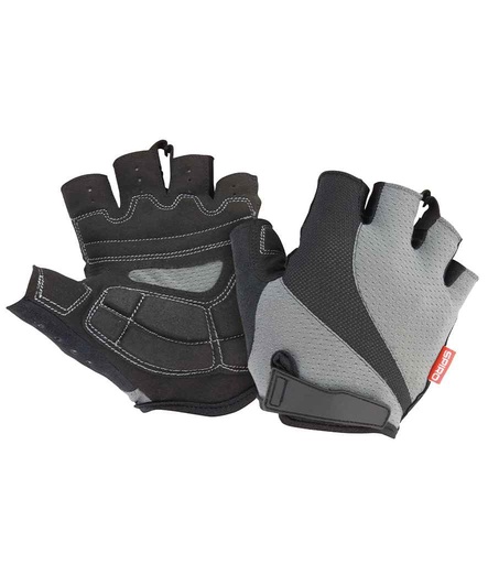 [SR257M GY/BK] Spiro Fingerless Summer Short Gloves