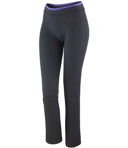 [SR275F BK/LV] Spiro Ladies Fitness Trousers