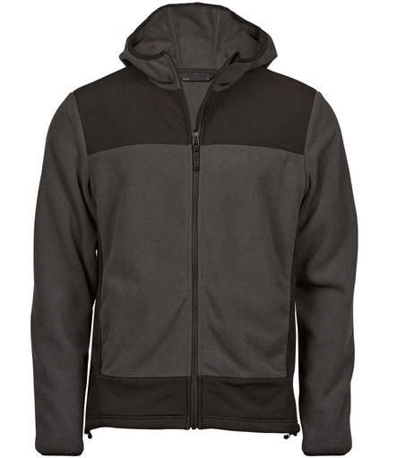 [T9124 ASP/B] Tee Jays Mountain Hooded Fleece Jacket