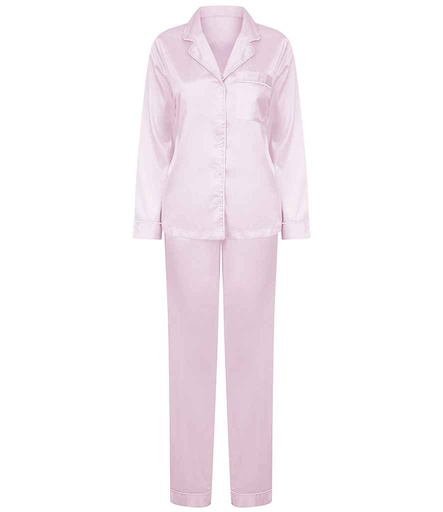 [TC55 LPI] Towel City Ladies Satin Long PJ's