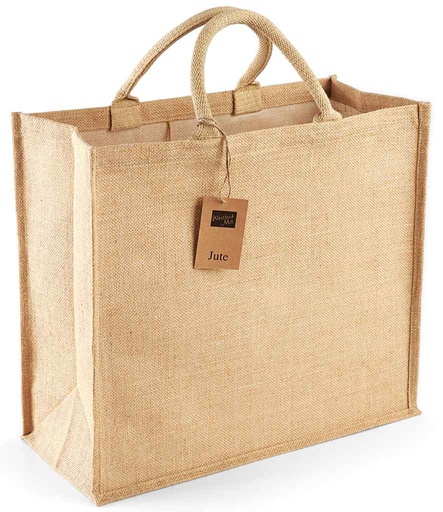 [W408 NAT] Westford Mill Jute Jumbo Shopper