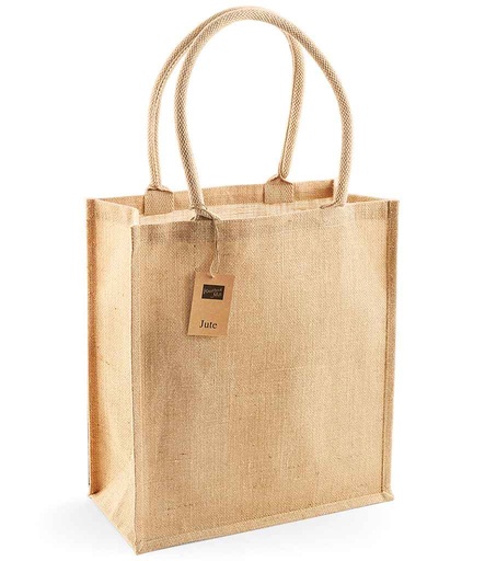 [W409 NAT] Westford Mill Jute Boutique Shopper