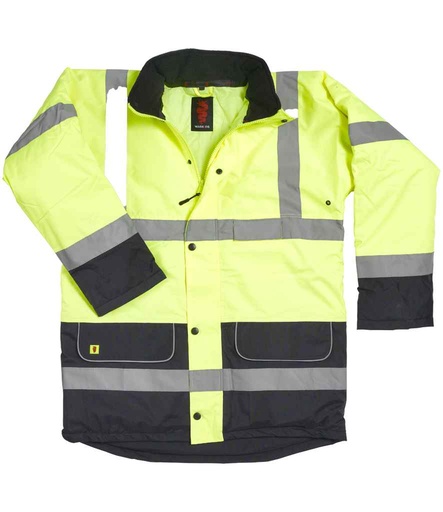 [WR008 FLY] Warrior Hi-Vis Contrast Traffic Jacket