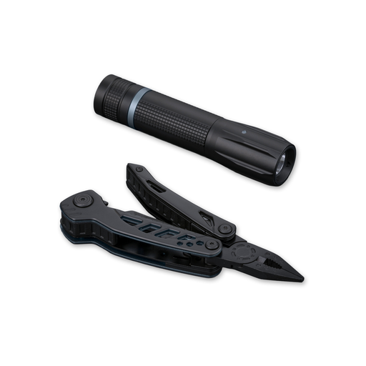 Optima Color set II: multitool & small flashlight