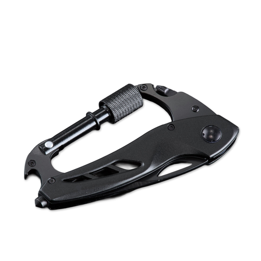 Optima folding knife with carabiner