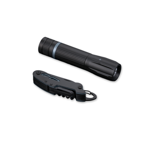 Optima Small Set: pocket knife & flashlight