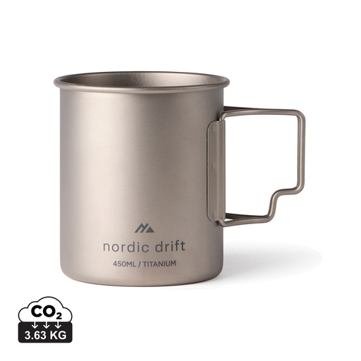 [ND340.0102] Nordic Drift Trail Ultra Light Titanium 450ml Cup