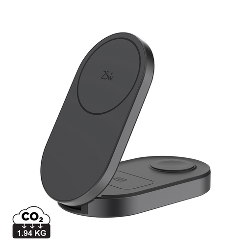 [P309.1302] Quantum ultra-fast 3-in-1 25W Foldable Wireless Charger
