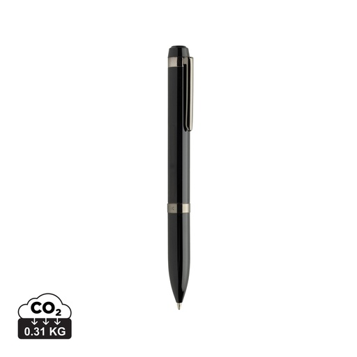 [P611.4501] Swiss peak OSLO recycled stainless steel deluxe pen