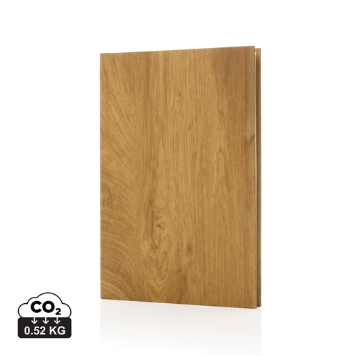 [P774.368] Kavana wood print A5 notebook