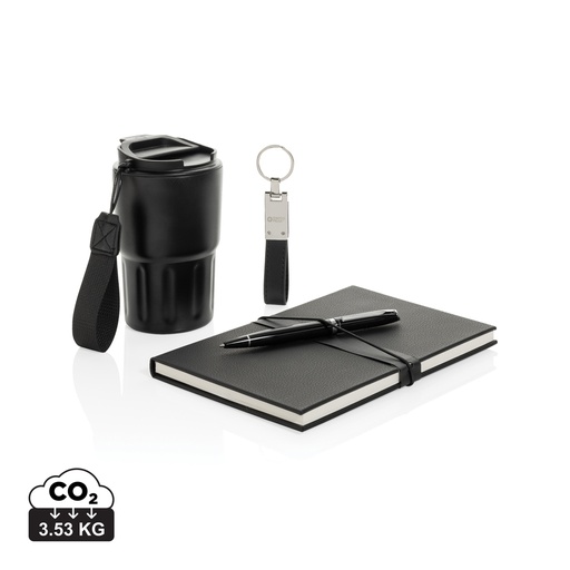 [P774.6701] Swiss Peak RCS certified deluxe business gift set w/ tumbler