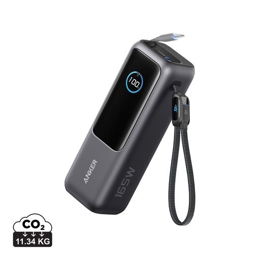 [RBA1695H11] Anker Power Bank 25.000 mah 165W, Built-in retractable cable