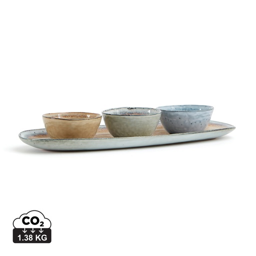 [3559] VINGA Nomimono serving set