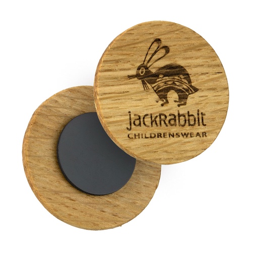 [WDF21] Oak Fridge Magnet 30mm round