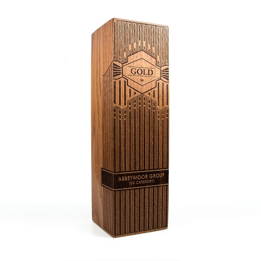 [WDCA3-OAK] Large Column Award 90mm x 90mm x 300mm