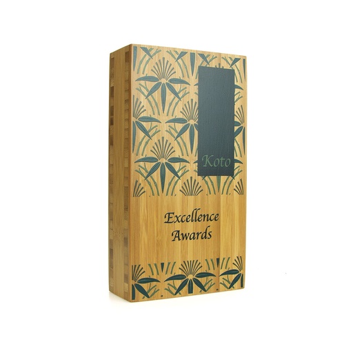 [BMB-A40-3-5-BAMBOO] Bamboo Oblong Award 40mm Thick 95mm x 175mm