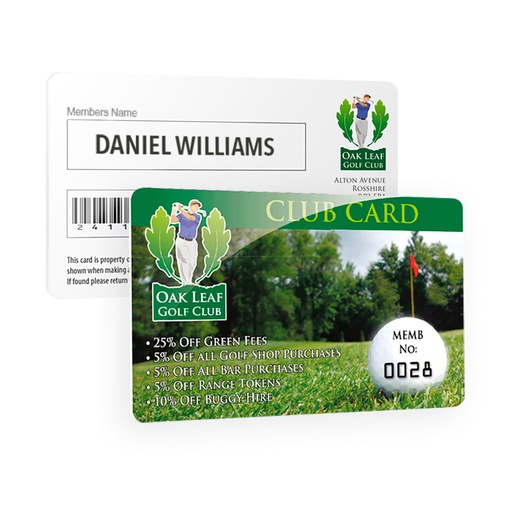 [IDCFF-P] Double Sided ID Card 86 x 54 Full Colour