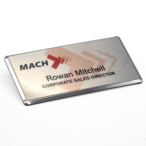 Excel Framed Name Badge 75mm x 38mm