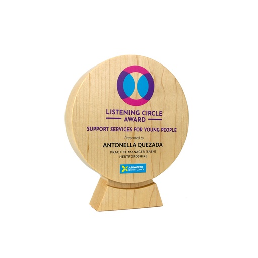 [WDRA4] Round Award 125mm x 150mm