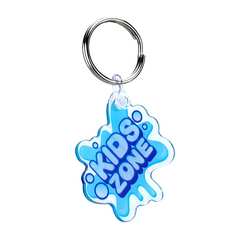 [ACR-K2B-5050] Double Sided Recycled Acrylic Keyring Up To 50mm x 50mm